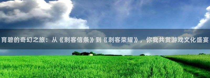 新宝GG电子商务有限公司怎么样知乎：育碧的奇幻之旅：从《刺客信条》到《刺客荣耀》，你我共赏游戏文化盛宴